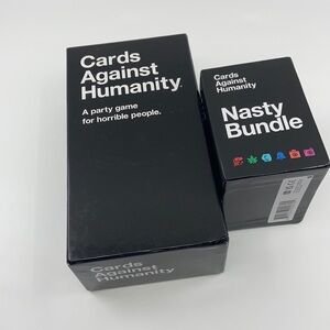 Cards Against Humanity Board game Original + Nasty Bundle